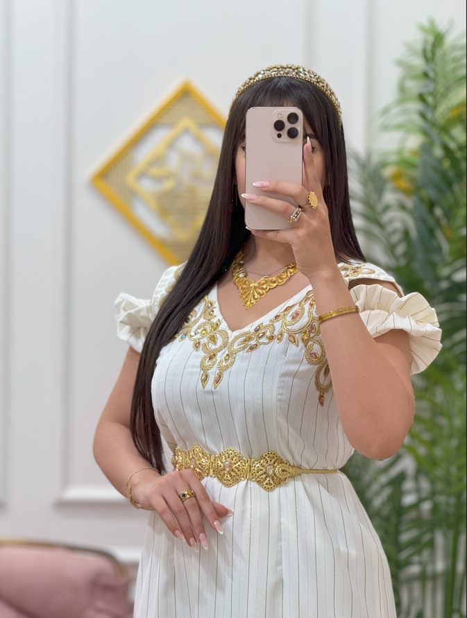 Caftan Élégant Moderne Chic